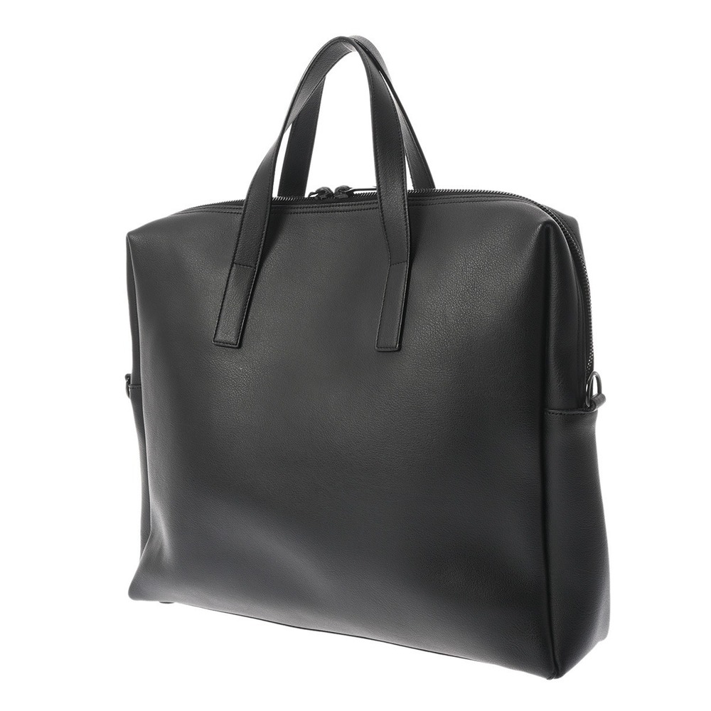 SAINT LAURENT black leather briefcase - Picture 2 of 10